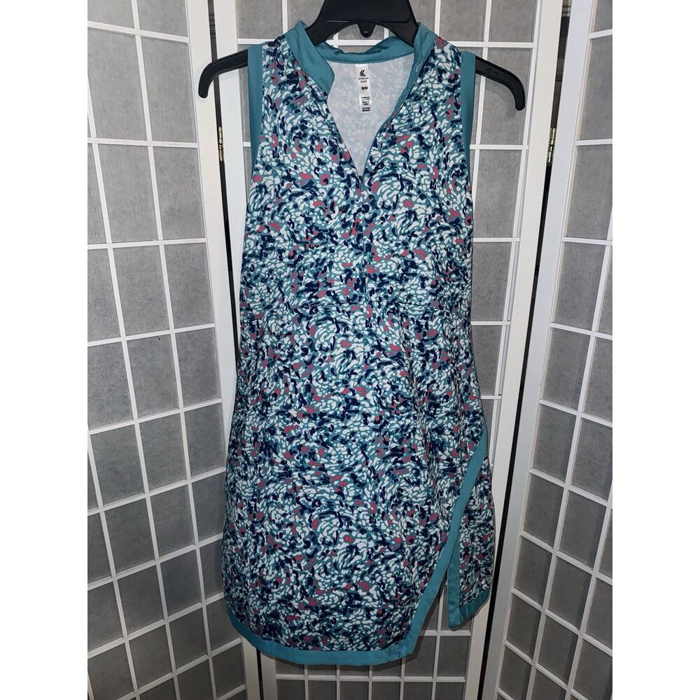 Kyodan Outdoor Womens Athletic Dress Size M Print Sleeveless Tennis Golf